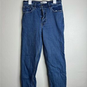 Abercrombie & fitch the mom high rise jeans women’s size 27 blue